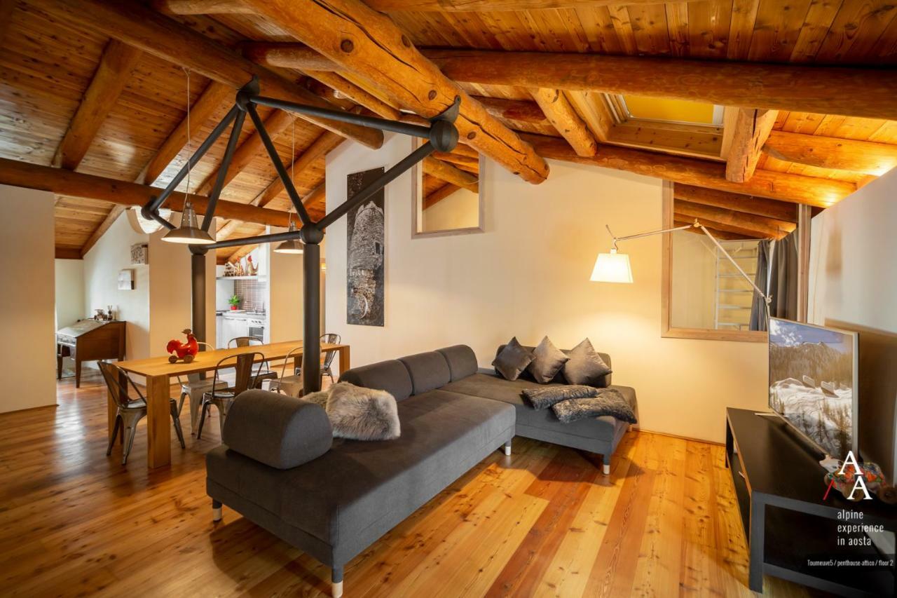 Alp Apartments Ski & Bike - Tourneuve5 Aosta Zewnętrze zdjęcie